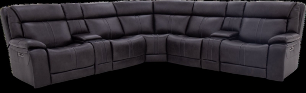 Picture of Kilmer 6 Piece Power Grey Sectional