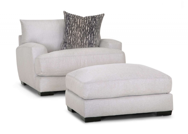 Picture of Oslo Linen Ottoman