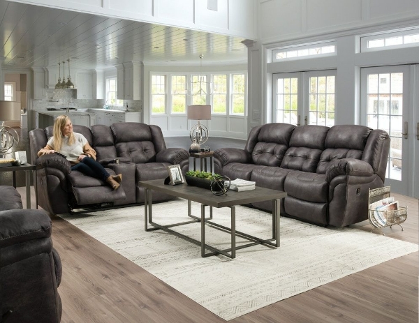 Picture of Frontier Reclining Sofa Grey