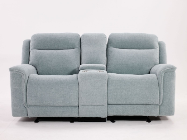 Picture of Roland Seafoam Console Loveseat