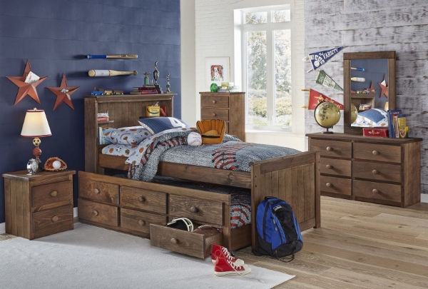 Picture of Thomas Twin Captain Bed