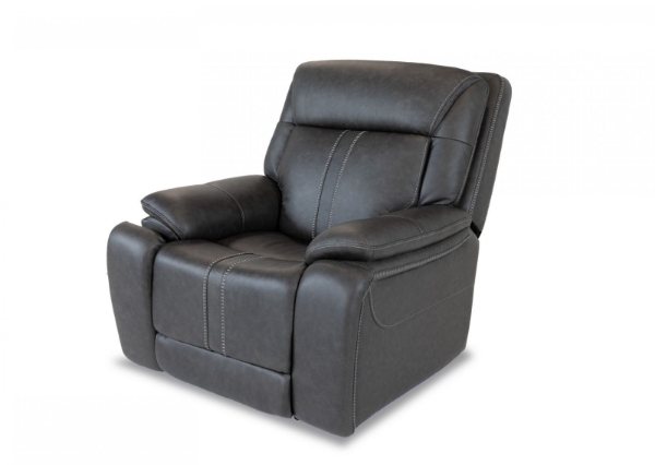 Picture of Cruise Leather Grey Recliner