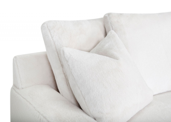 Picture of Snuggy White Chaise Lounge Chair