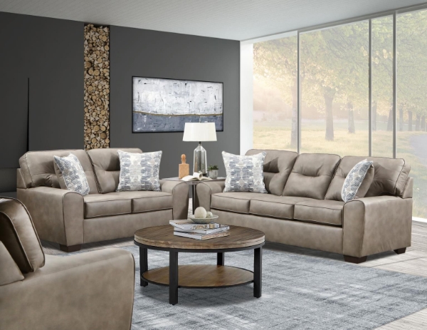 Picture of Renzo Brown Sofa