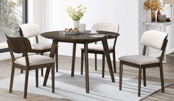 Picture of Rex Round Table and 4 Side Chairs