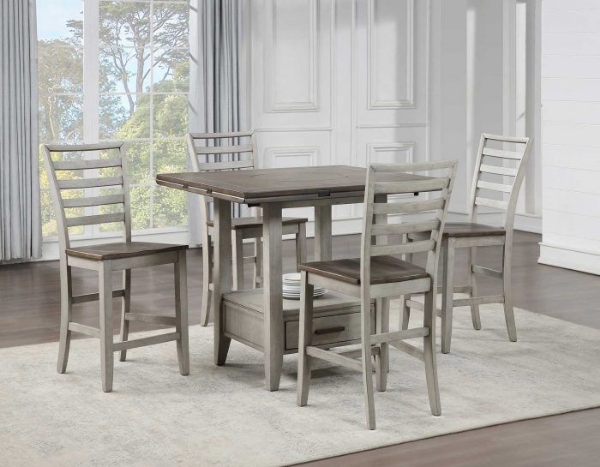 Picture of Abacus Counter Table & 4 Chairs