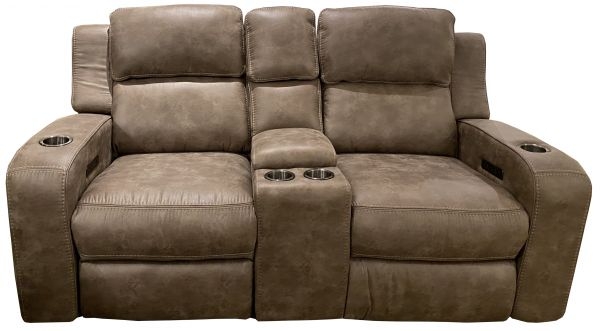 Picture of Mirage Light Power Reclining Console Loveseat