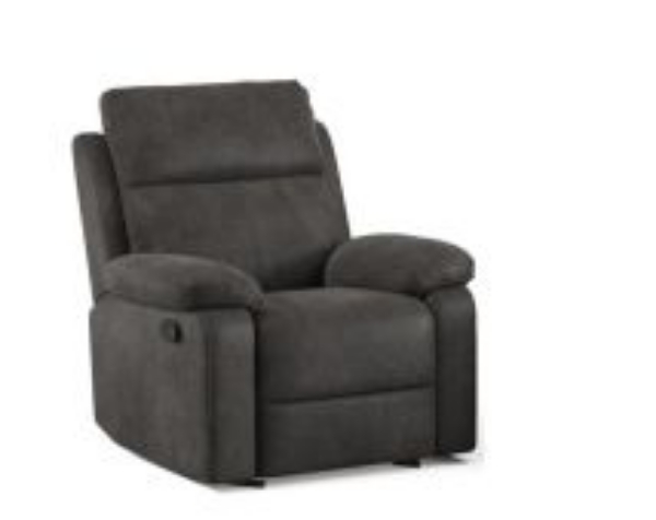 Picture of Edison Manual Recliner Grey