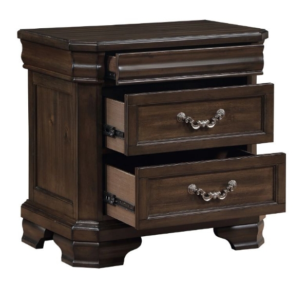 Picture of Lyndhurst Walnut Nightstand