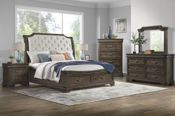 Picture of Lyndhurst Walnut Nightstand