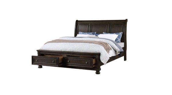 Picture of Montego Brown King Storage Bed