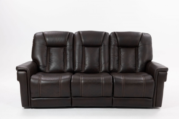 Picture of Nick Walnut Power Sofa