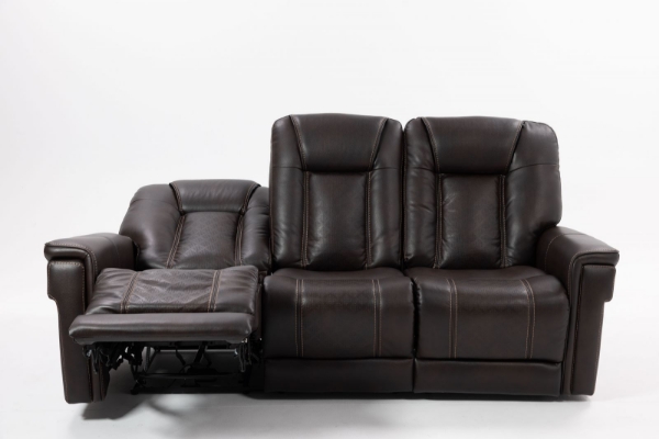 Picture of Nick Walnut Power Sofa