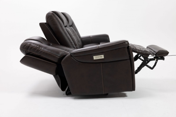 Picture of Nick Walnut Power Sofa