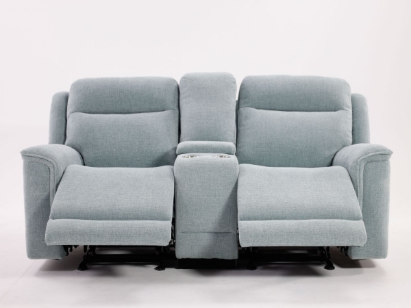 Picture of Roland Seafoam Console Loveseat
