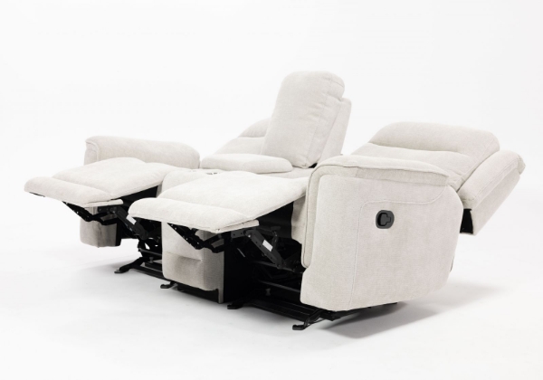 Picture of Roland Cream Console Loveseat