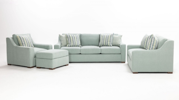 Picture of Wilshire Seafoam Arm Chair