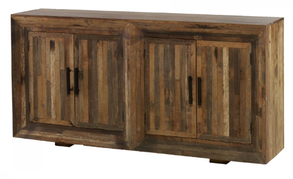 Picture of Rustic Railroad Tie Sideboard
