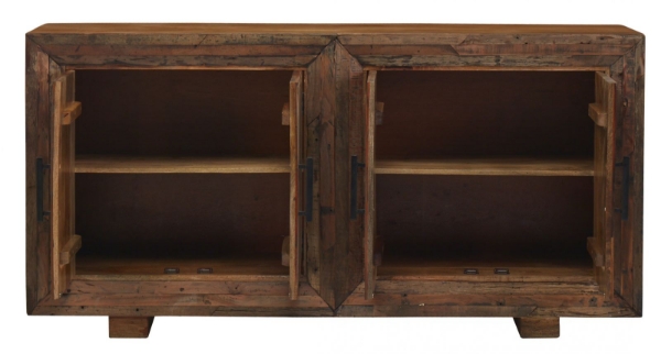 Picture of Rustic Railroad Tie Sideboard