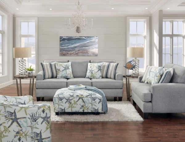 Picture of Jitterbug Flax Loveseat