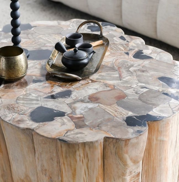 Picture of Petrified Cocktail Table