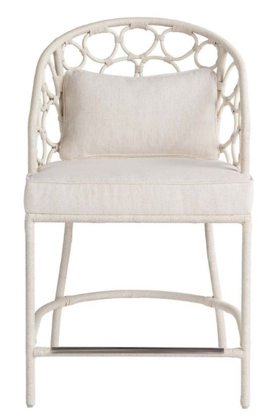 Picture of White Pebble Counter Chair