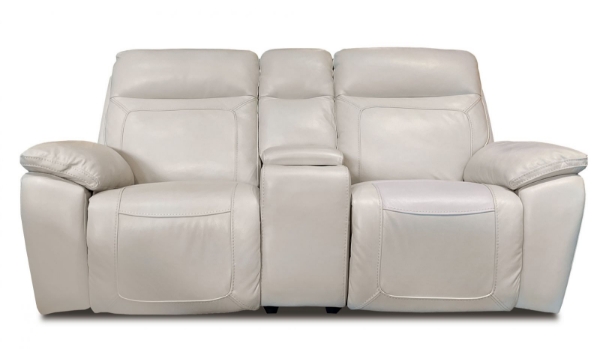 Picture of Pacific Cream Power Console Loveseat
