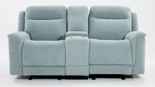 Picture of Roland Seafoam Console Loveseat