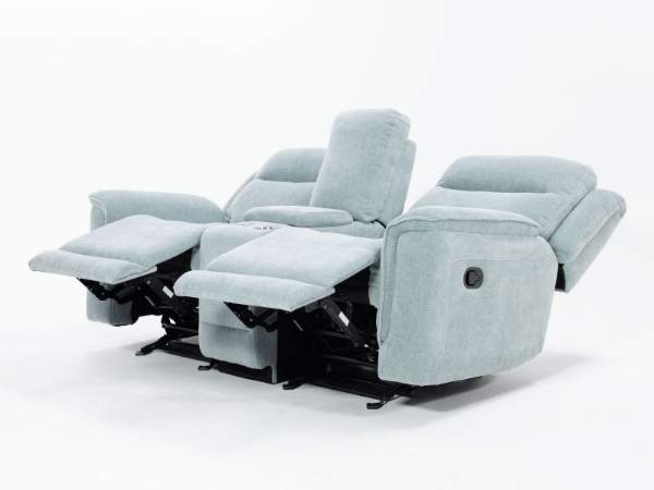 Picture of Roland Seafoam Console Loveseat