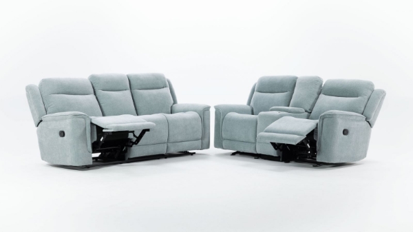 Picture of Roland Seafoam Console Loveseat